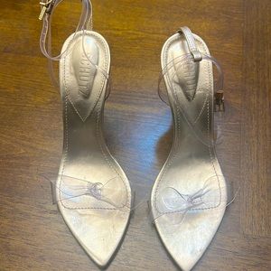 Schutz Elyda Metallic Sandals